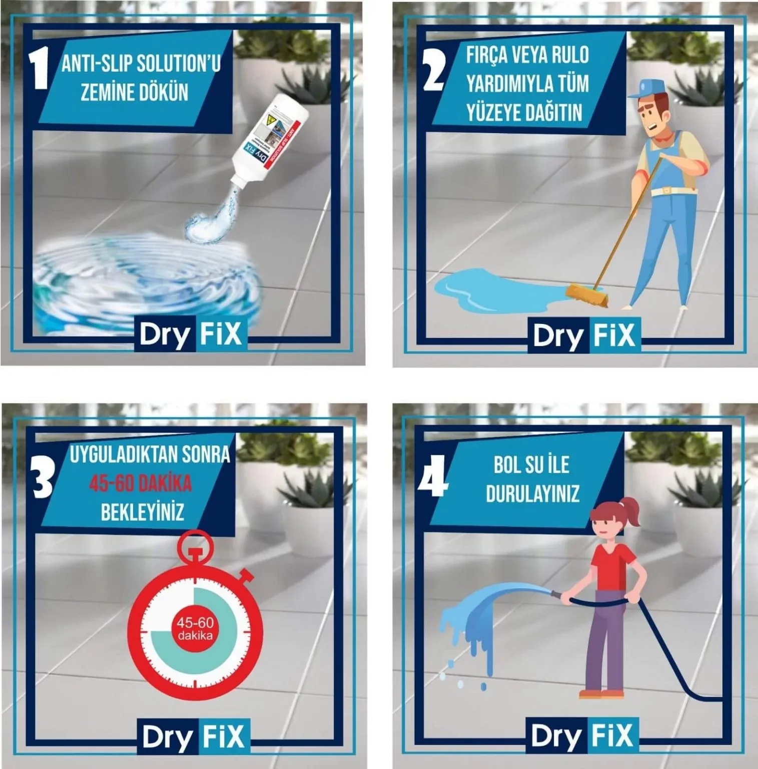 Anti Slip Solution Application