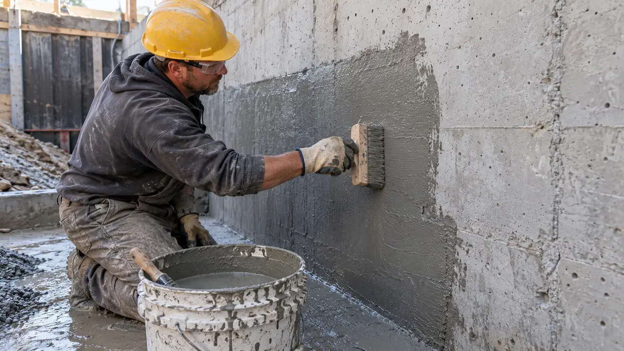 Die Technologie, die Beton selbstabdichtend macht: Kristalline Abdichtung