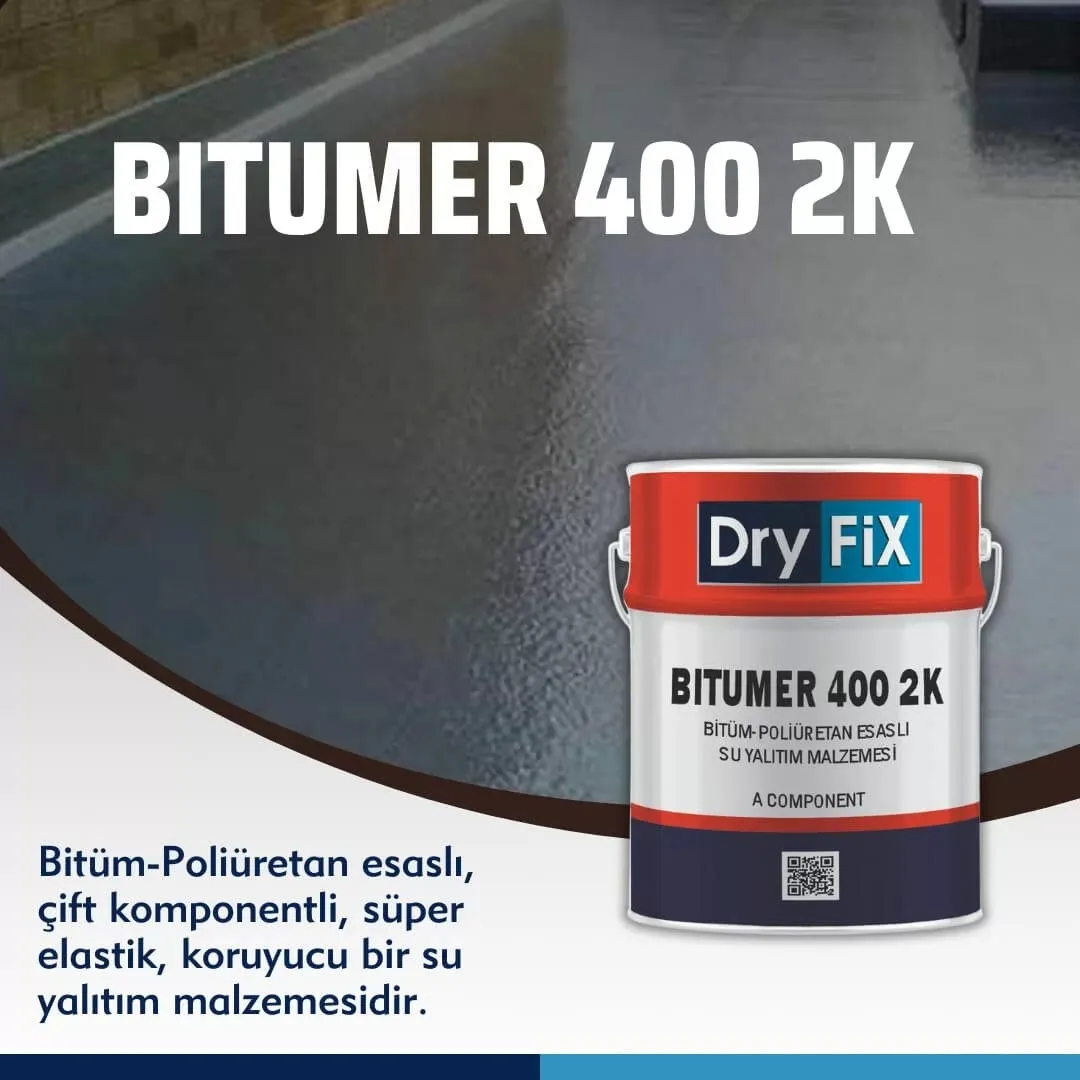 Bitüm Poliüretan Su Yalıtım Malzemesi Bitumer 400 2K Application Image 3
