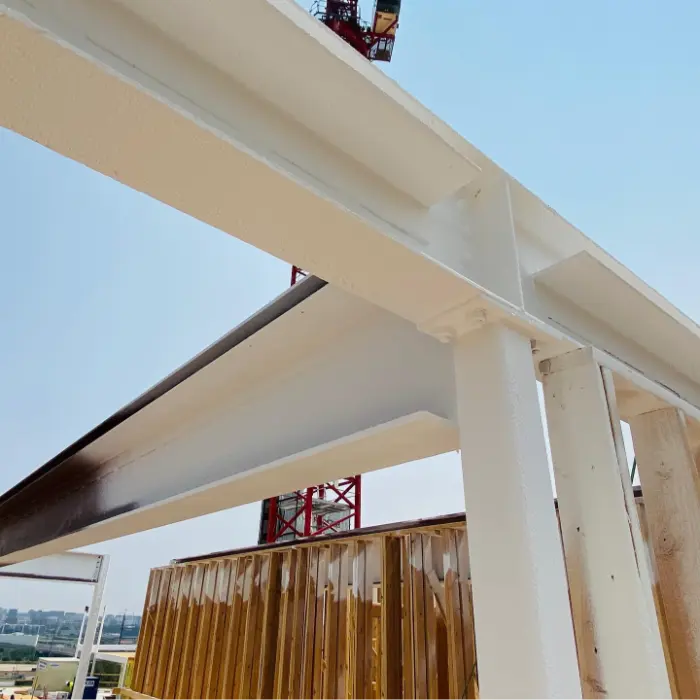 Fire-retardant paint for steel surfaces