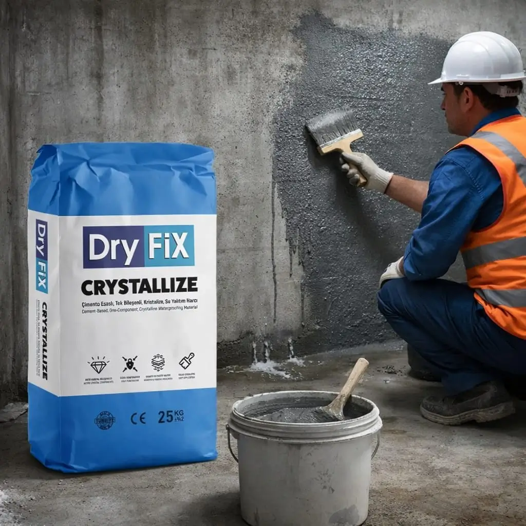 Dryfix kristalize su yalıtımı