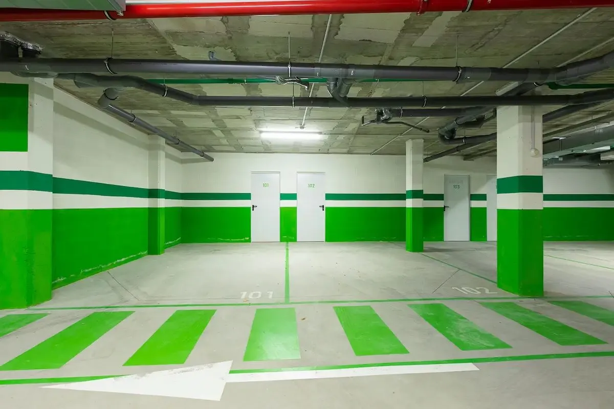 Otoparklarda Zemin Boyası