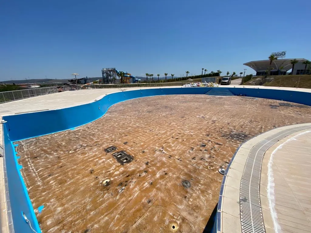 دهان حمام السباحة Pool 100 تطبيق مرئي 3