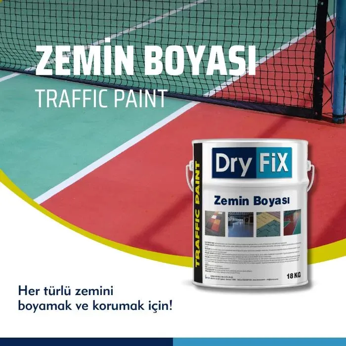 Zemin Boyası Traffic Paint Uygulama Görseli 7