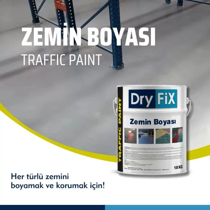Zemin Boyası Traffic Paint Uygulama Görseli 8